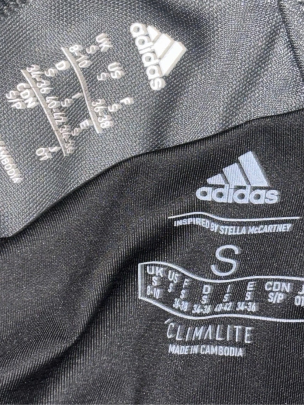 Adidas Climalite 2 PC Set Stella McCartney Crop Athletic Tank Track Pants SZ.S - Picture 12 of 13